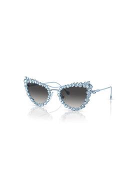 海外代购Swarovski/施华洛世奇女士太阳眼镜不规则框镶钻