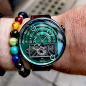 代购 Automatic大表盘三眼镂空男机械欧 Xeric Halograph