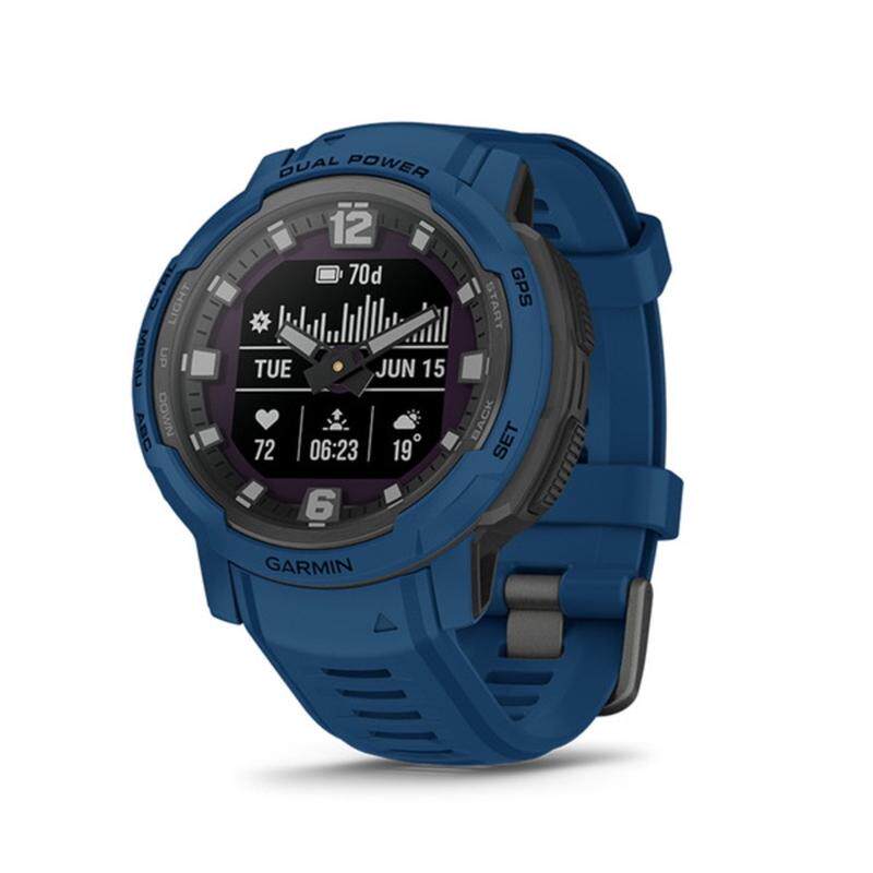代购Garmin/佳明男士户外太阳能充电坚固手表防水耐寒军规级运动