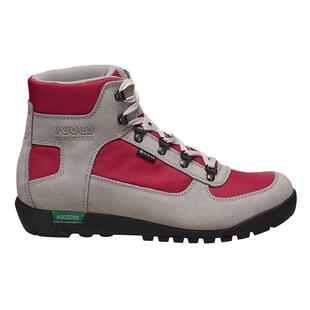 代购Asolo女士徒步鞋防水防滑缓震登山鞋中帮系带户外靴