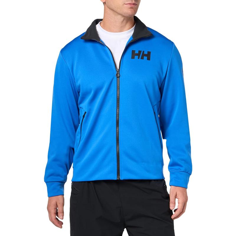 代购Helly Hansen海丽汉森男士抓绒衣防风轻便保暖外套立领长袖