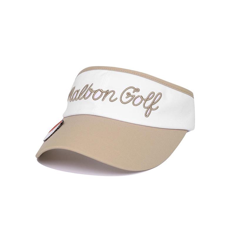 代购Malbon女士帽子防晒遮阳轻便透气户外高尔夫遮阳帽爆款休闲