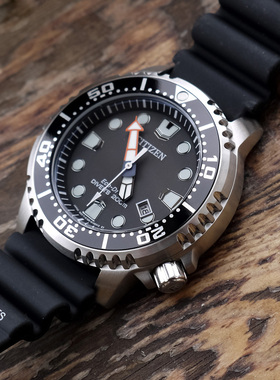 代购代购西铁城男表CITIZEN BN0150-28E篮黑色光动能夜光男士潜