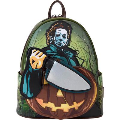 代购Loungefly女士万圣节背包卡片收纳透明窗口设计夜光细节