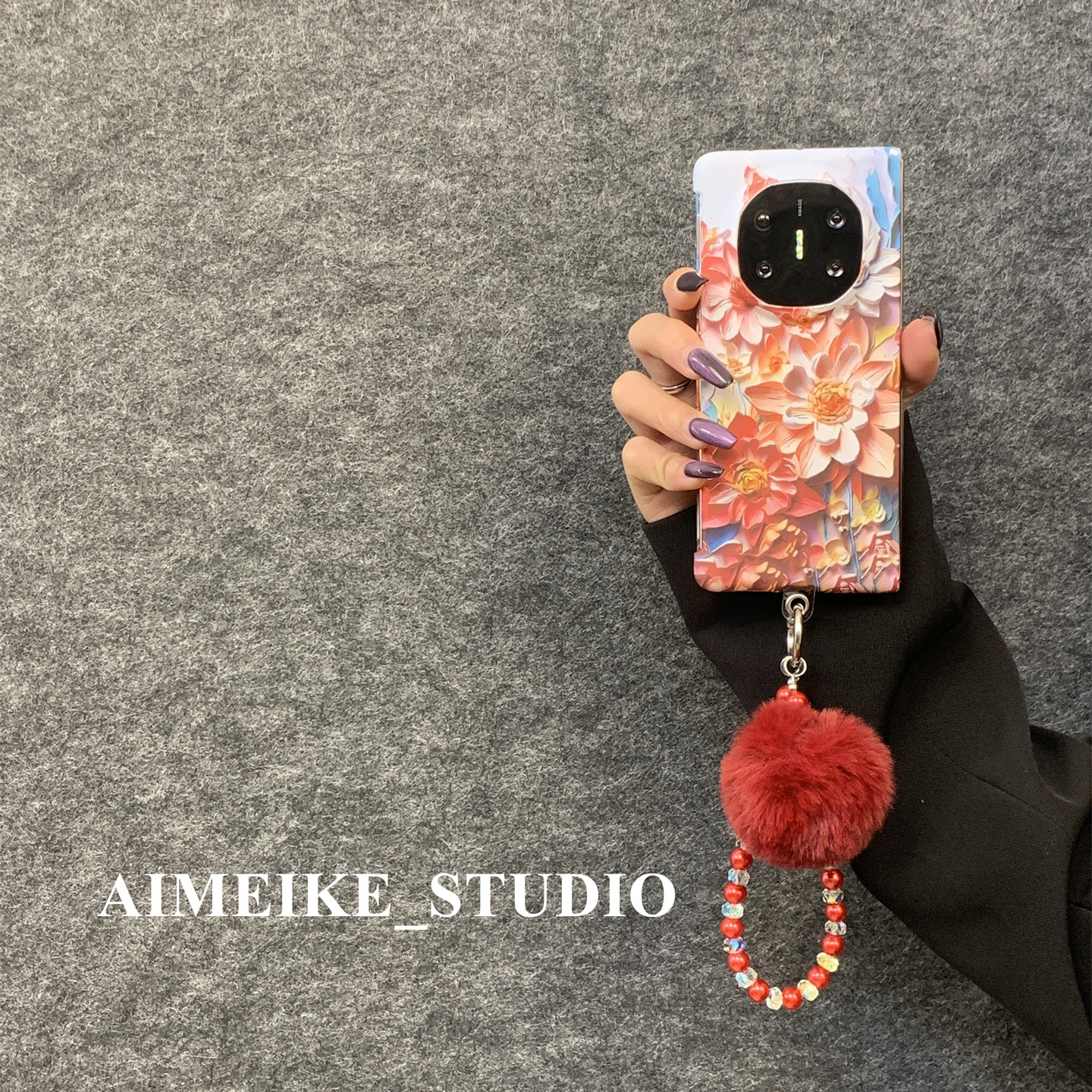 适用于华为手机壳折叠屏手提防摔