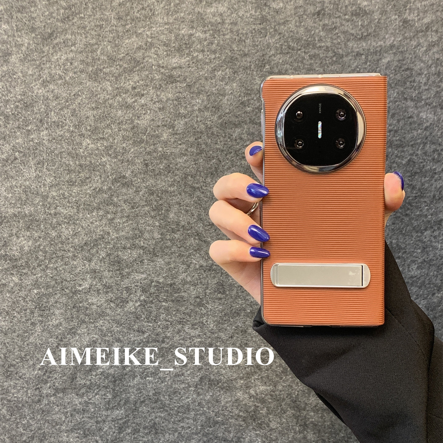 适用于华为手机壳折叠屏中轴翻盖