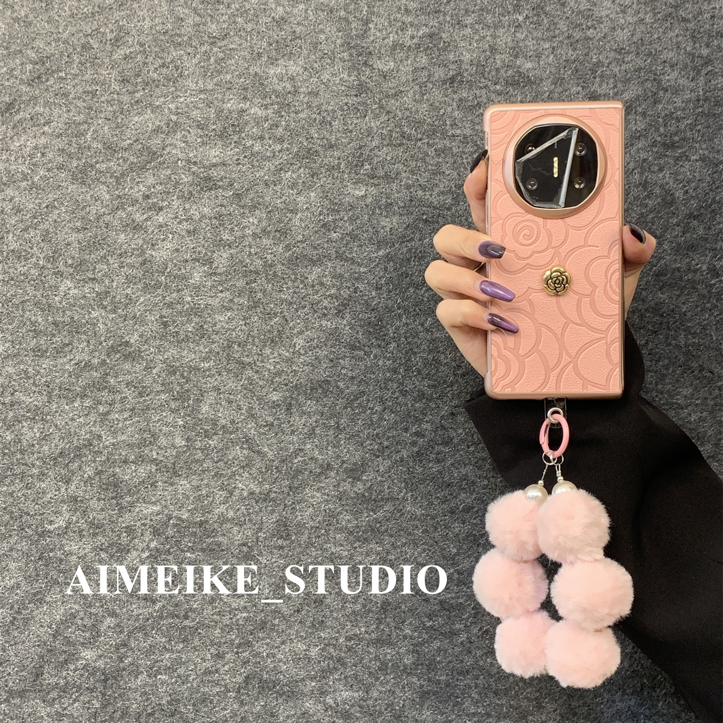 适用于华为手机壳折叠屏手提防摔