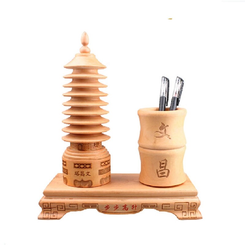 桃木文昌塔摆件文昌笔挂件毛笔金榜题名学生礼物事业文运2026东北,家居饰品,国学摆件,淘宝优惠券,粉丝福利购,淘宝优惠卷