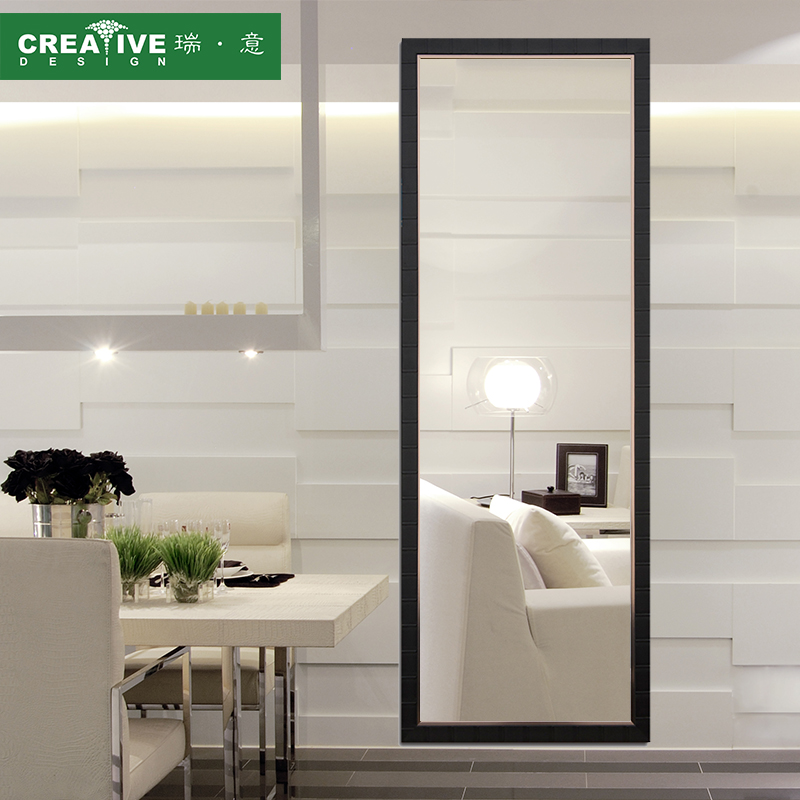 穿衣镜子立体全身镜落地镜服装店试衣镜子家用客厅玄关壁挂墙镜子在类目 住宅家具, 镜子类, 穿衣镜中 - 来自Buy2taobao.com提供专业的淘宝代购服务