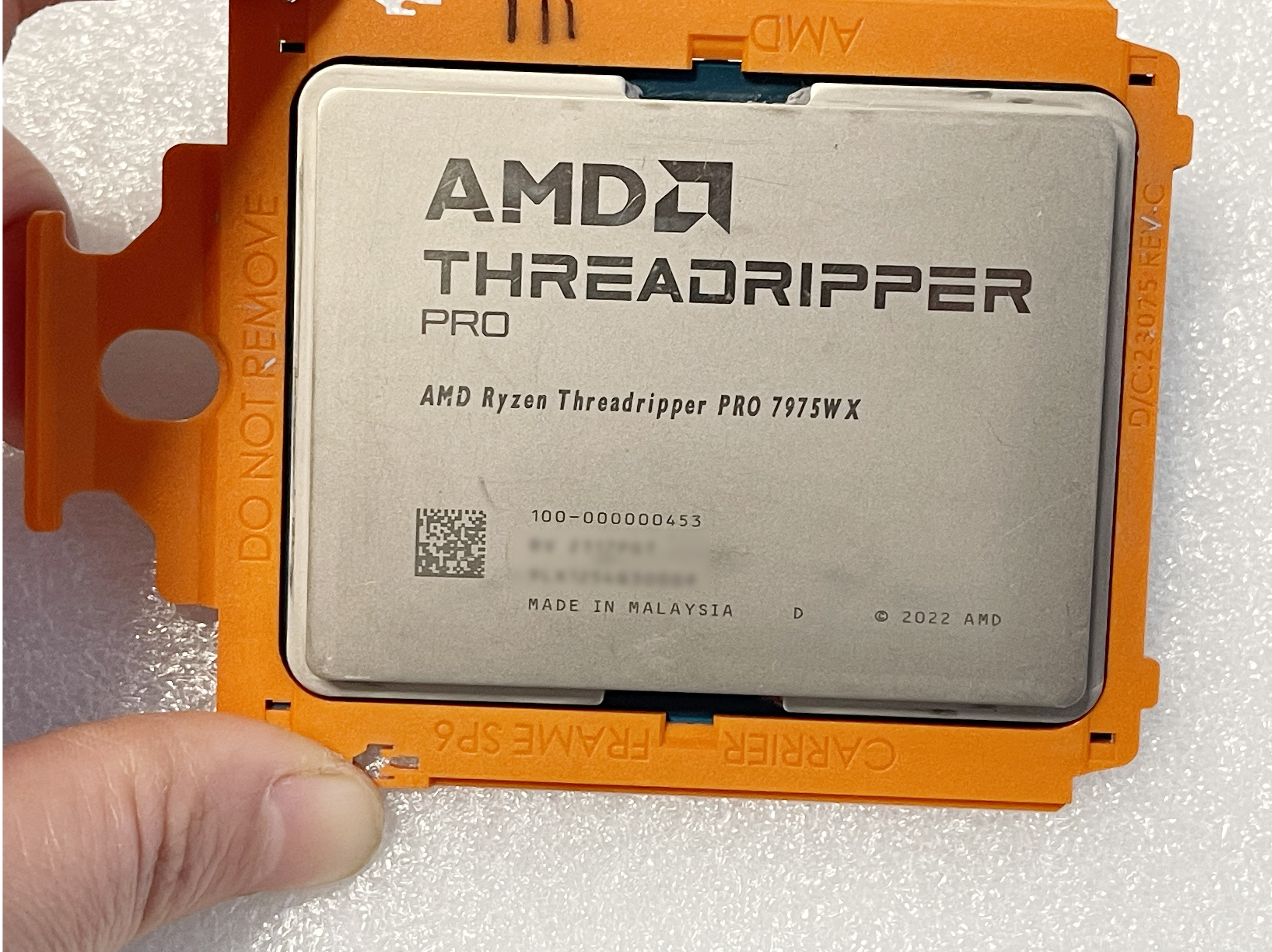 AMD线程撕裂者7960X/7970X散片高端工作站7965WX/7975WXCPU处理器-封面