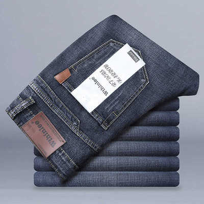 弹力品牌正品商务宽松长裤直筒裤