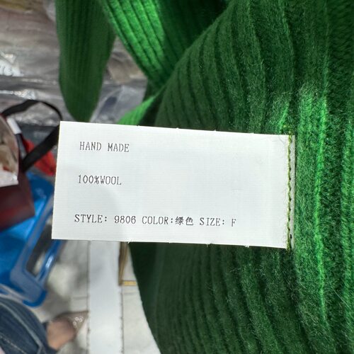 9806高支全毛针织衫高领女秋冬显瘦上衣亲肤堆堆领内搭打底衫坑条