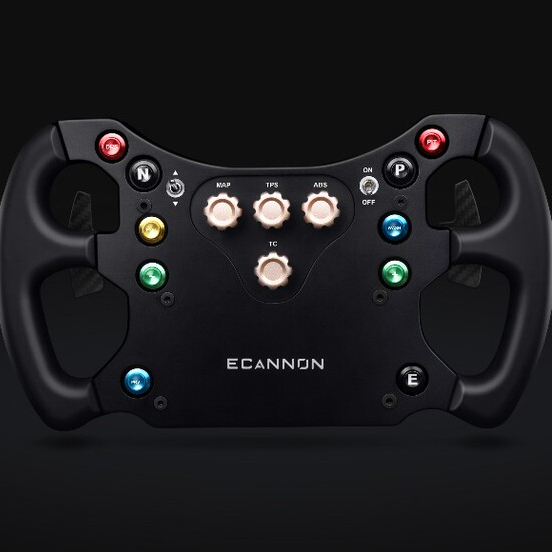 拍前咨询ECANNON OSAKAKO ECM1 GT/F1通用 模拟器HUB赛车方向盘