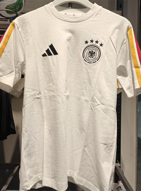 Adidas阿迪达斯 2026世界杯德国队运动休闲足球短袖T恤 KB4401