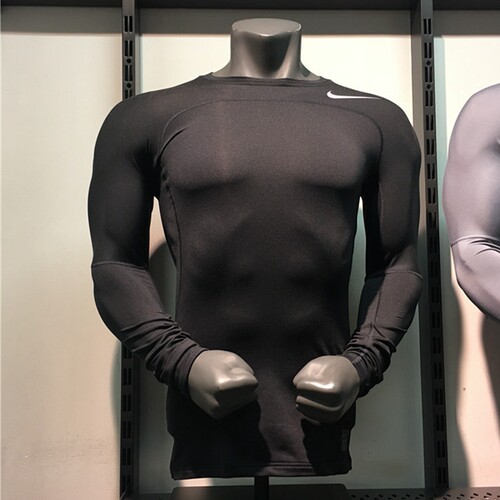 Nike耐克 运动休闲跑步健身训练透气速干长袖紧身衣BV5589/CV3047