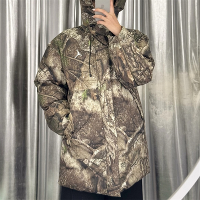 Nike耐克 Jordan AJ 男子运动休闲潮流防风连帽羽绒服外套 IB4518