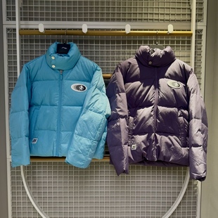 AYMV811 男女运动休闲潮流刺绣印花宽松羽绒服外套 中国李宁 新款