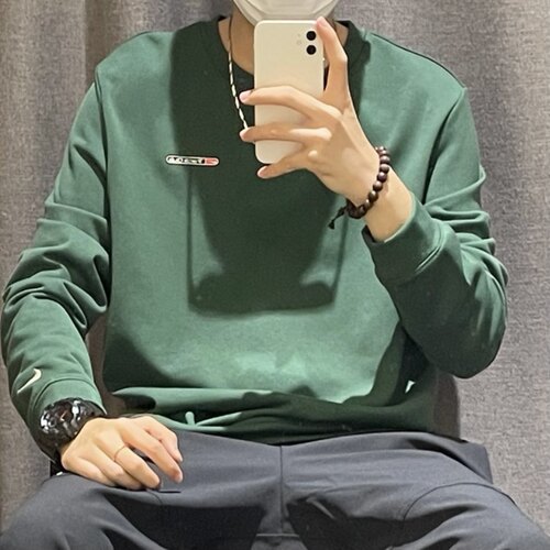 Nike耐克 春秋款男子运动休闲训练跑步透气针织套头衫卫衣 FB5510