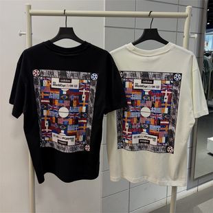 Adidas三叶草 男女运动休闲潮流世界杯复古短袖T恤 KG6338 KD1430