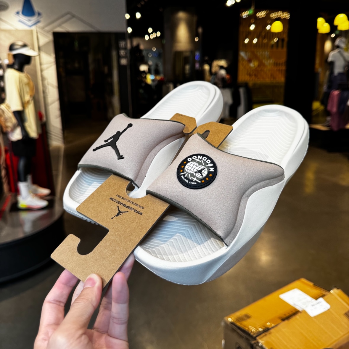 Nike耐克 Jordan Franchise 男子运动休闲潮流凉拖鞋 HQ8112-200