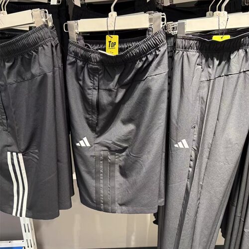 Adidas阿迪达斯 男子经典运动健身跑步速干透气宽松短裤 KC2882