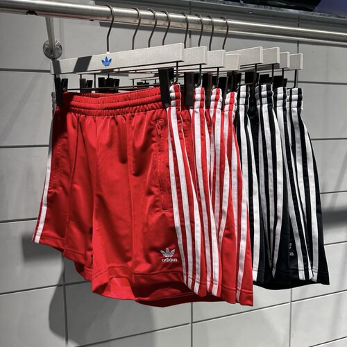 Adidas三叶草 女子运动休闲潮流经典梭织速干短裤 IU2425 IY7207