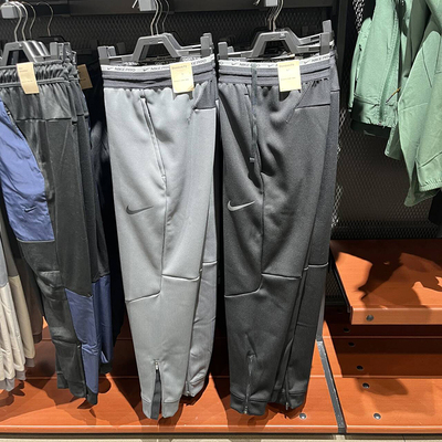 耐克男子运动训练健身加绒长裤