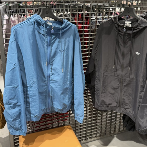 Adidas三叶草 男女运动休闲潮流梭织宽松夹克外套 KT3035 KT3036