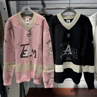 Adidas三叶草 运动休闲潮流复古针织衫毛衣卫衣 KF4467 KF4468