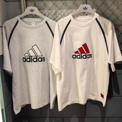 Adidas阿迪达斯 男女运动休闲潮流复古宽松短袖T恤 IM7839 IM7840