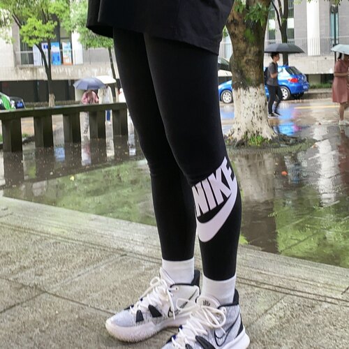 Nike耐克女子运动休闲健身瑜伽训练高腰速干打底裤紧身长裤CZ8529