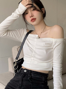 长袖短款适中皱褶棉女品质保证