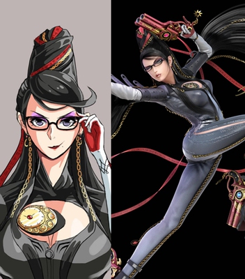 猎天使魔女贝优妮塔cos假发