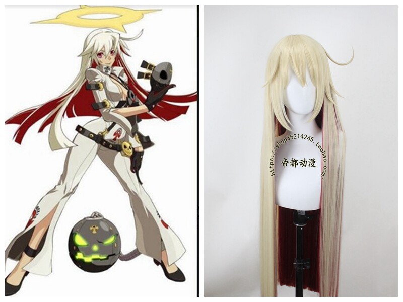 帝都动漫cosplay假发套cos  罪恶装备jack--o   定制假毛