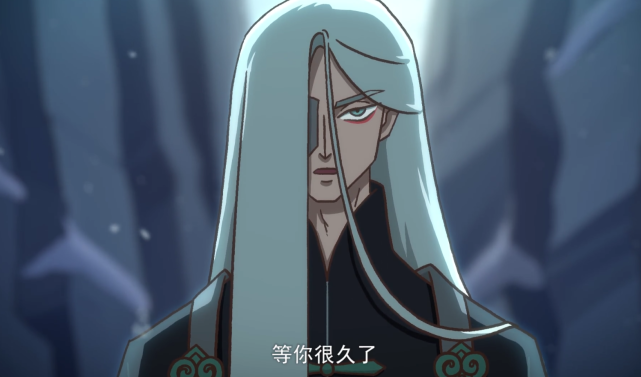 动漫cosplay假发套cos伍六七之最强发型师青凤银色凸起长定制假毛