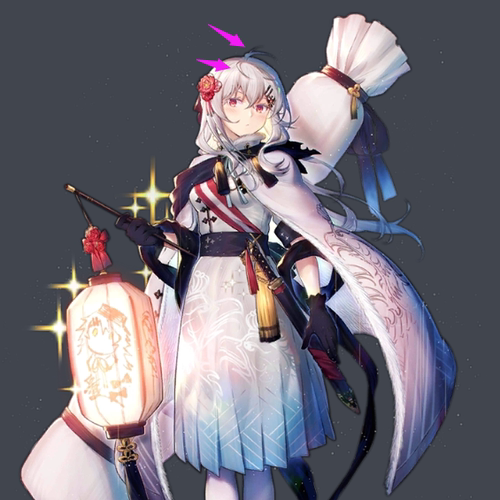 帝都少女前线IWS2000cos假发