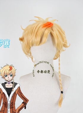 帝都动漫 Code Geass夺回的 Roze 罗赛 cos 假发 定制 造型
