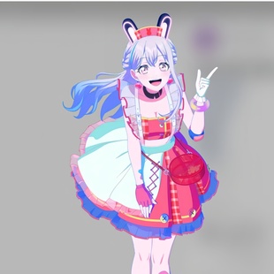 帝都动漫COSPLAY BanG Dream! 梦限大 峰月律 宫永野乃花 cos假发