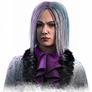 帝都动漫 COSPLAY 黎明杀机 Yun Jin Lee 李允珍 cos假发 成品