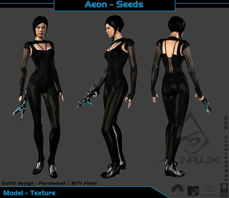 帝都动漫COSPLAY 魔力女战士 COS  AEon Flux 假发