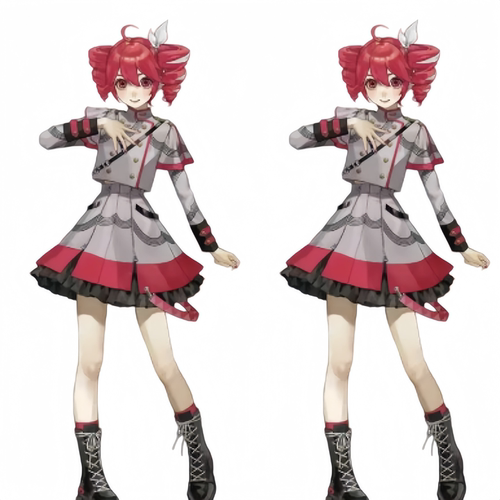 帝都动漫 COSPLAY 初音未来 重音teto cos假发 黑发版本 来图定制