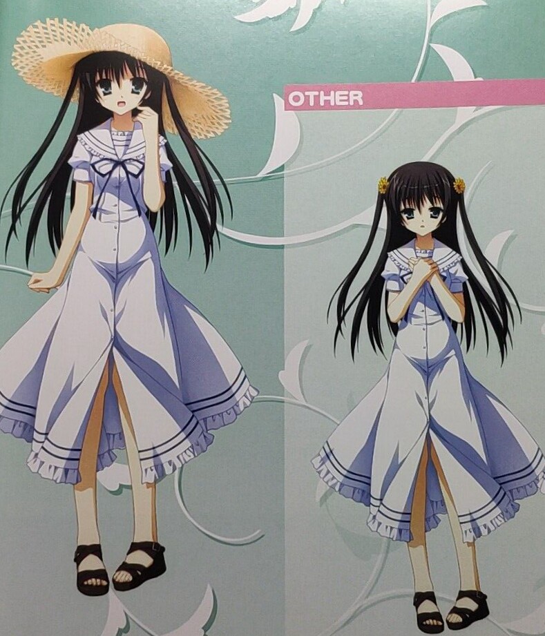 帝都动漫cosplay假毛 上坂茅羽耶 cos 夏空彼方假发定做