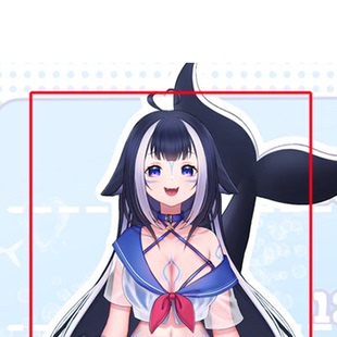 帝都动漫 cosplay 虚拟主播 Shylily 小虎鲸 cos假发 定制造型