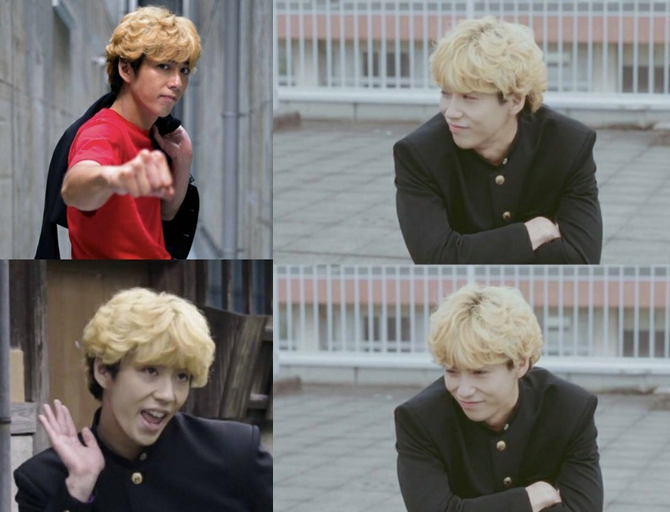 动漫我是大哥大定做假毛