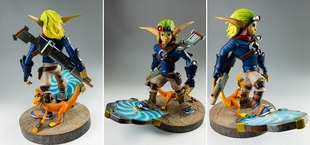 帝都动漫cosplay假毛Jak and Daxter Jak杰克与达斯特COS定制假毛