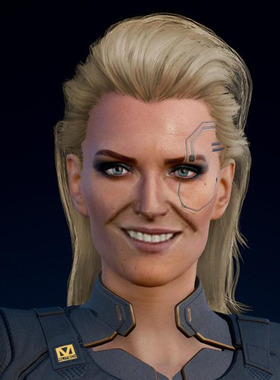 帝都动漫cosplay 赛博朋克2077Meredith Stout cos假发 定制造型