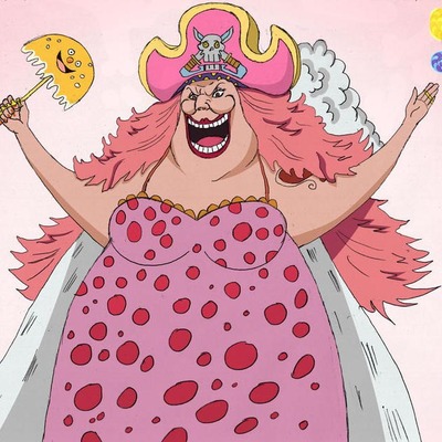 帝都海贼王丽贝卡cos假发造型