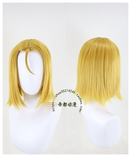 帝都动漫 cosplay假发套 定做拳皇cos 特瑞假发 定制 短发 游戏