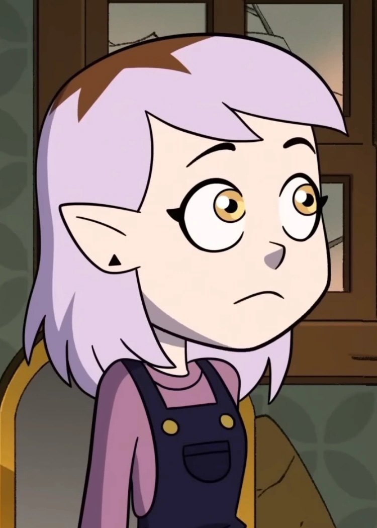 奇幻猫头鹰小屋cos假发Amity