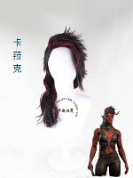 帝都动漫 cosplay 博德之门3 卡菈克cos 假发 定制 游戏 造型